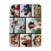 Erstellen Sie Ihre eigene 8 FotoCollage Magnet (Vertikal)