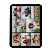 Erstellen Sie Ihre eigene 8 FotoCollage Magnet (Vertikal)
