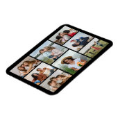 Erstellen Sie Ihre eigene 8 FotoCollage Magnet (Linke Seite)