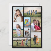 Erstellen Sie Ihre eigene 8 FotoCollage Mitteilungskarte (Vorderseite)