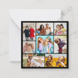 Erstellen Sie Ihre eigene 8 FotoCollage Mitteilungskarte