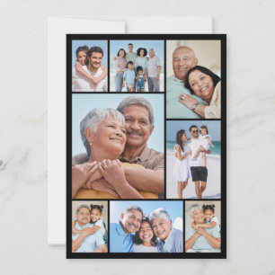 Erstellen Sie Ihre eigene 8 FotoCollage Mitteilungskarte