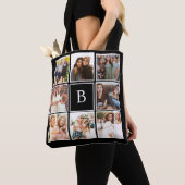Erstellen Sie Ihre eigene 8-FotoCollage Monochrome Tasche (Von Nahem)