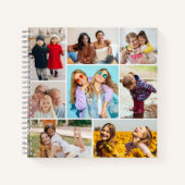 Erstellen Sie Ihre eigene 8 FotoCollage Notizblock (Vorderseite)
