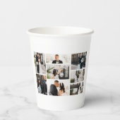 Erstellen Sie Ihre eigene 8 FotoCollage Pappbecher (Rückseite)