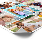 Erstellen Sie Ihre eigene 8 FotoCollage Poster (Ecke)
