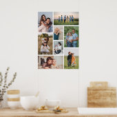 Erstellen Sie Ihre eigene 8 FotoCollage Poster (Küche)