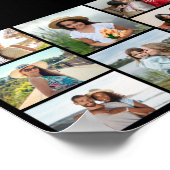 Erstellen Sie Ihre eigene 8 FotoCollage Poster (Ecke)
