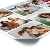 Erstellen Sie Ihre eigene 8 FotoCollage Poster (Ecke)