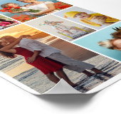 Erstellen Sie Ihre eigene 8 FotoCollage Poster (Ecke)