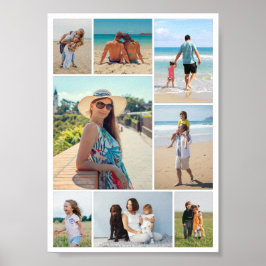 Erstellen Sie Ihre eigene 8 FotoCollage Poster