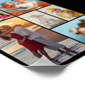 Erstellen Sie Ihre eigene 8 FotoCollage Poster (Ecke)