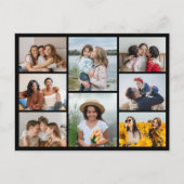 Erstellen Sie Ihre eigene 8 FotoCollage Postkarte (Vorderseite)
