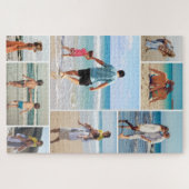 Erstellen Sie Ihre eigene 8 FotoCollage Puzzle (Horizontal)