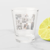 Erstellen Sie Ihre eigene 8 FotoCollage Schnapsglas (Rückseite)