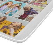 Erstellen Sie Ihre eigene 8 FotoCollage Schneidebrett (Ecke)