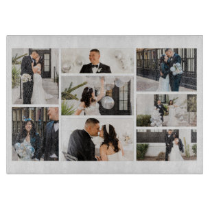 Erstellen Sie Ihre eigene 8 FotoCollage Schneidebrett