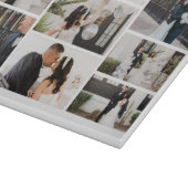 Erstellen Sie Ihre eigene 8 FotoCollage Schneidebrett (Ecke)