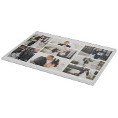 Erstellen Sie Ihre eigene 8 FotoCollage Schneidebrett (Ecke)