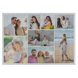 Erstellen Sie Ihre eigene 8 FotoCollage Schneidebrett
