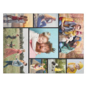 Erstellen Sie Ihre eigene 8 FotoCollage Tischdecke (Vorderseite (Horizontal))