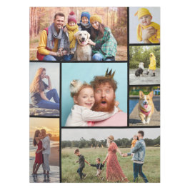 Erstellen Sie Ihre eigene 8 FotoCollage Tischdecke