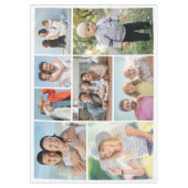 Erstellen Sie Ihre eigene 8 FotoCollage Tischdecke (Vorderseite)