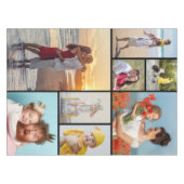 Erstellen Sie Ihre eigene 8 FotoCollage Tischdecke (Vorderseite (Horizontal))