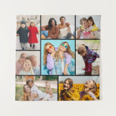 Erstellen Sie Ihre eigene 8 FotoCollage Wandteppich (Vorderseite)