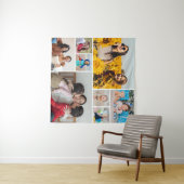 Erstellen Sie Ihre eigene 8 FotoCollage Wandteppich (Beispiel (Horizontal))