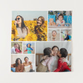 Erstellen Sie Ihre eigene 8 FotoCollage Wandteppich (Vorderseite)