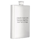 Erstellen Sie Ihre eigene 8oz Stainless Steel Wedd Flachmann (Rechts)