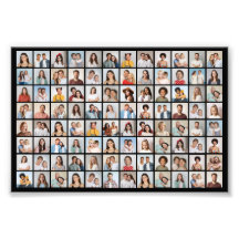 Erstellen Sie Ihre eigene 96 Foto Collage Foto Erw
