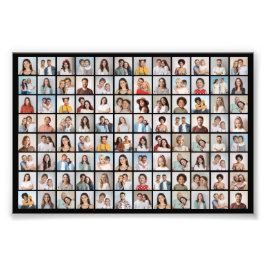 Erstellen Sie Ihre eigene 96 Foto Collage Foto Erw