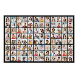 Erstellen Sie Ihre eigene 96 Foto Collage Foto Erw