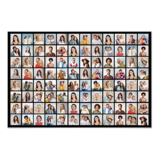 Erstellen Sie Ihre eigene 96 Foto Collage Foto Erw (Vorne)