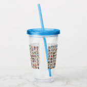 Erstellen Sie Ihre eigene 96-FotoCollage Acryltrinkbecher (Links)