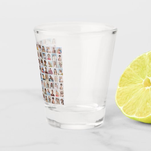 Erstellen Sie Ihre eigene 96-FotoCollage Schnapsglas (Rechts)