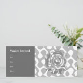 Erstellen Sie Ihre eigene 9.25"x4" Einladung Horiz (Stehend Vorderseite)