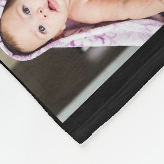 Erstellen Sie Ihre eigene 9-Familie Foto Collage B Fleecedecke (Ecke)