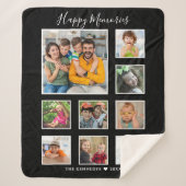 Erstellen Sie Ihre eigene 9-Familie Foto Collage B Sherpadecke (Vorderseite)