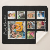 Erstellen Sie Ihre eigene 9-Familie Foto Collage B Sherpadecke (Vorderseite (Horizontal))