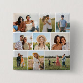Erstellen Sie Ihre eigene 9-Foto-Collage Button (Vorderseite)