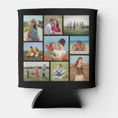 Erstellen Sie Ihre eigene 9-Foto-Collage Dosenkühler (Vorderseite)