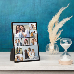 Erstellen Sie Ihre eigene 9-Foto-Collage Fotoplatte