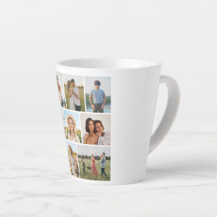 Erstellen Sie Ihre eigene 9-Foto-Collage Milchtasse