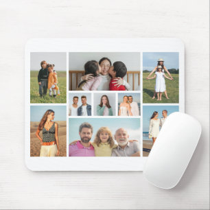 Erstellen Sie Ihre eigene 9-Foto-Collage Mousepad