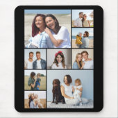 Erstellen Sie Ihre eigene 9-Foto-Collage Mousepad (Vorne)