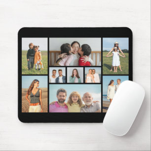 Erstellen Sie Ihre eigene 9-Foto-Collage Mousepad