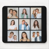 Erstellen Sie Ihre eigene 9-Foto-Collage Mousepad (Vorne)